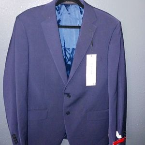 Calvin Klein Suit Jacket Navy Blue 44reg